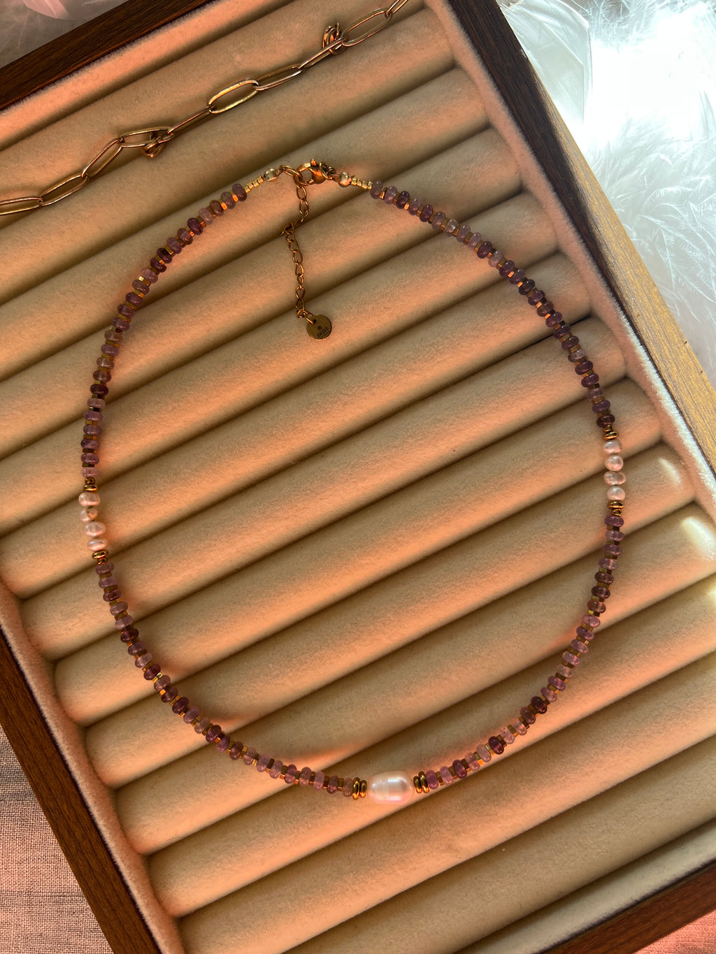Lina Amethyst Necklace