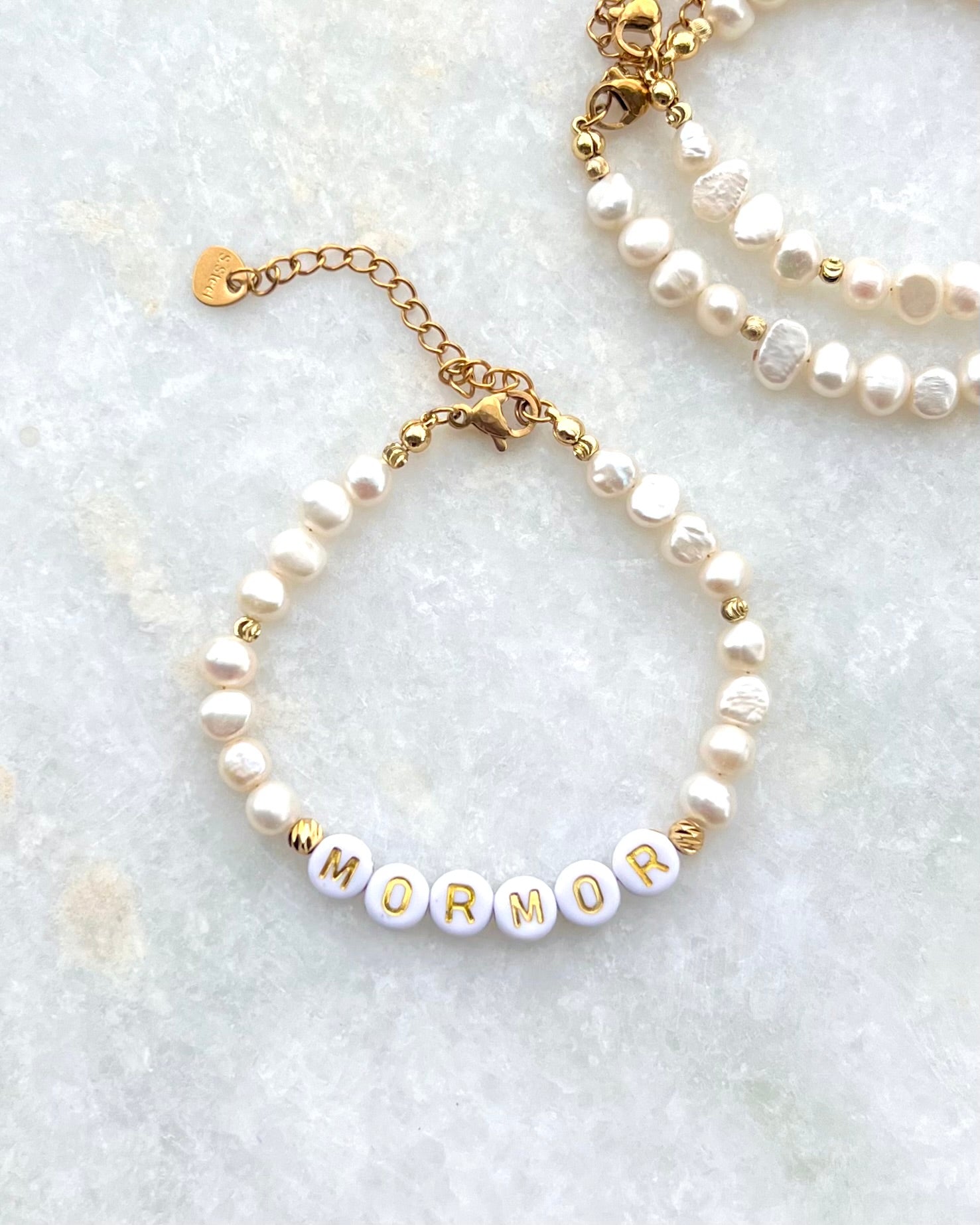 Mormor perlearmbånd