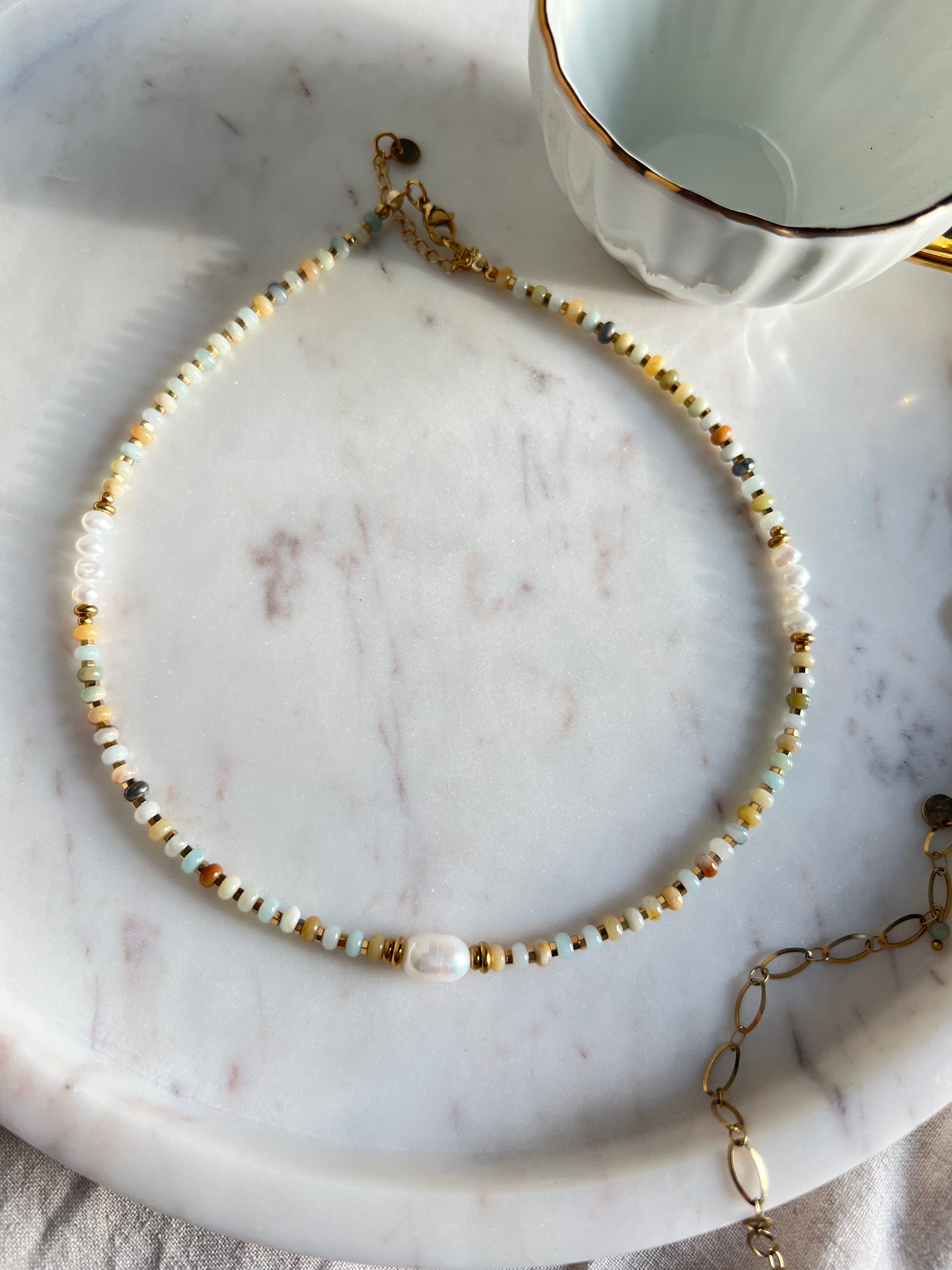 Lina Amazonite Necklace