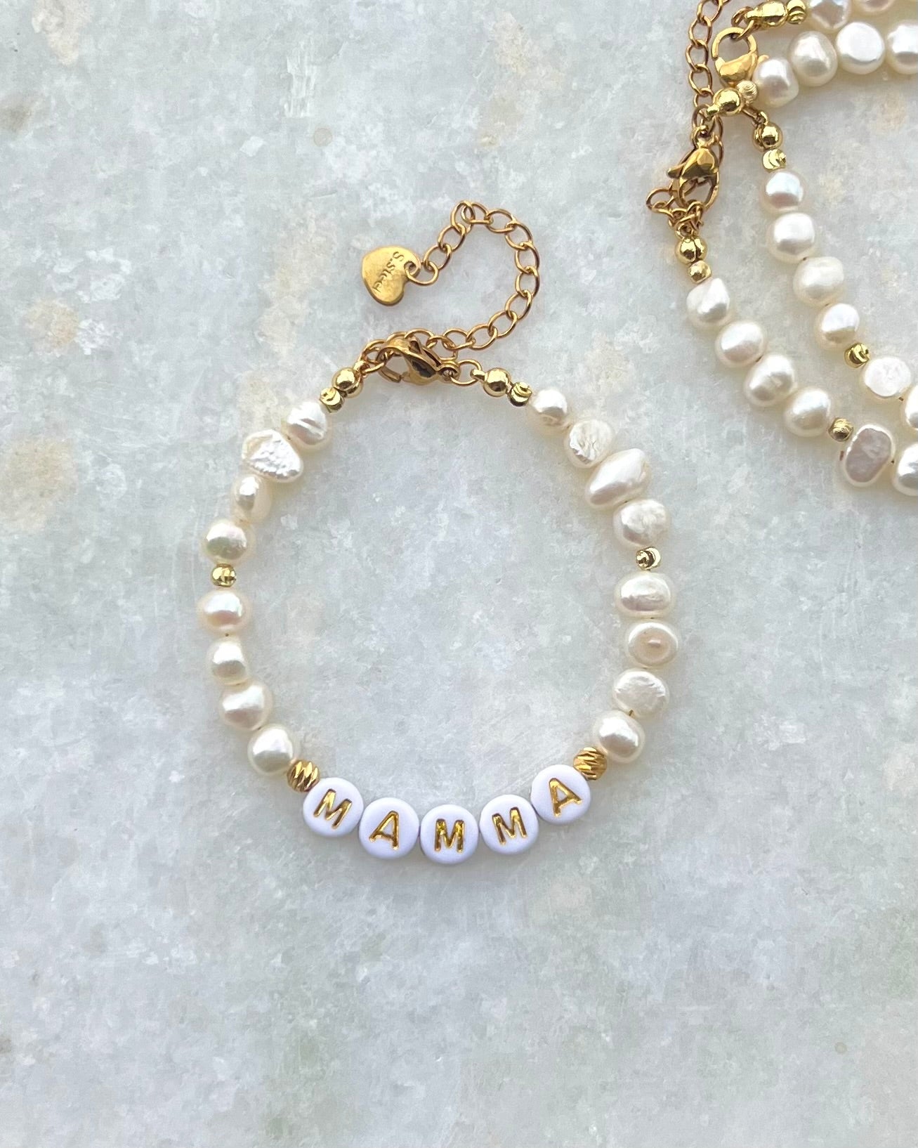 Mamma perlearmbånd